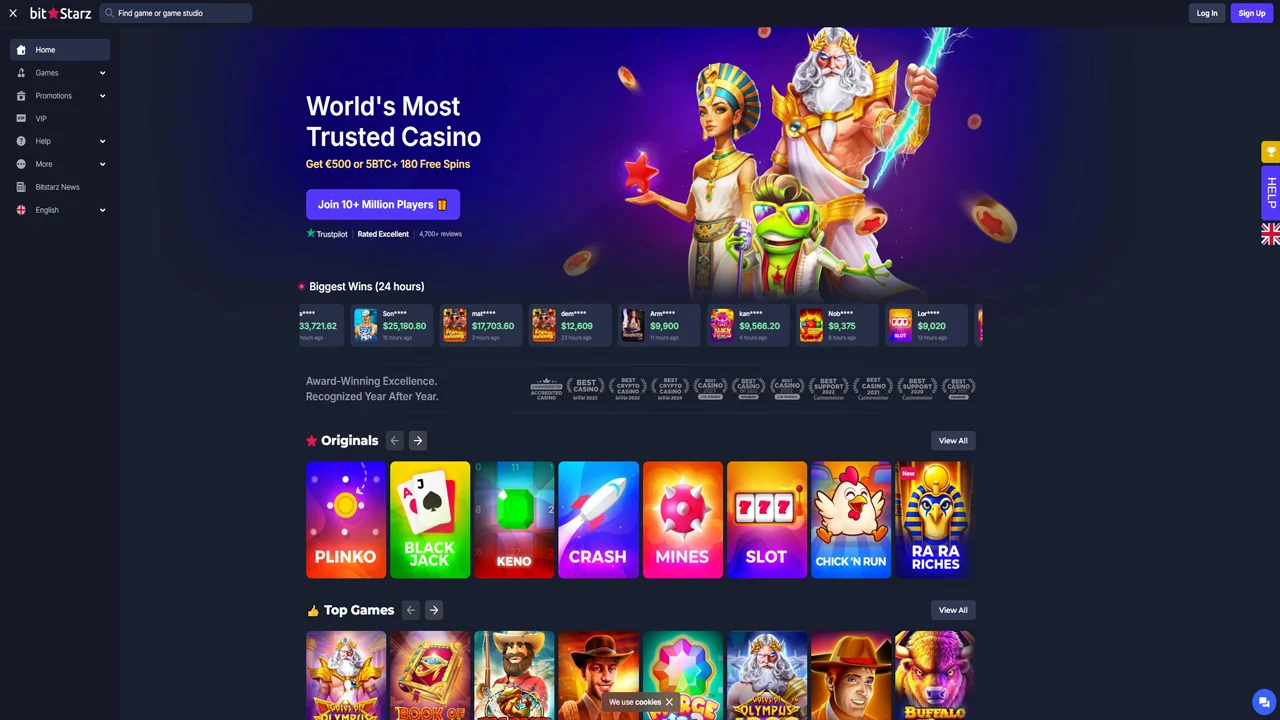 Bitstarz lobby