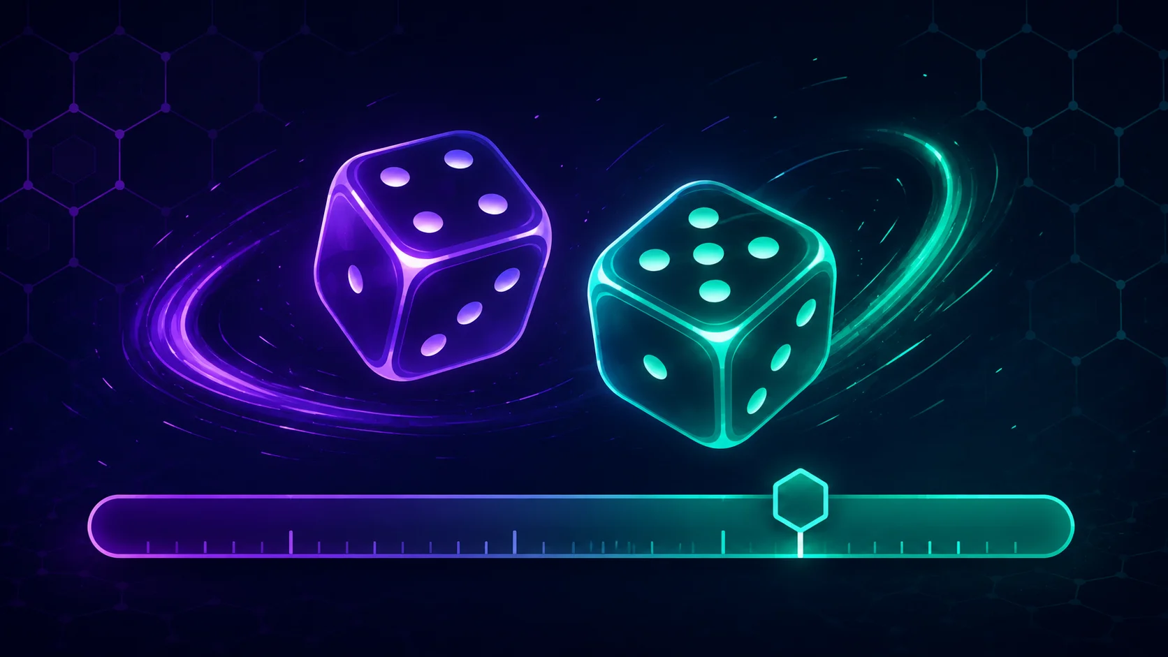 Dice crypto minigame