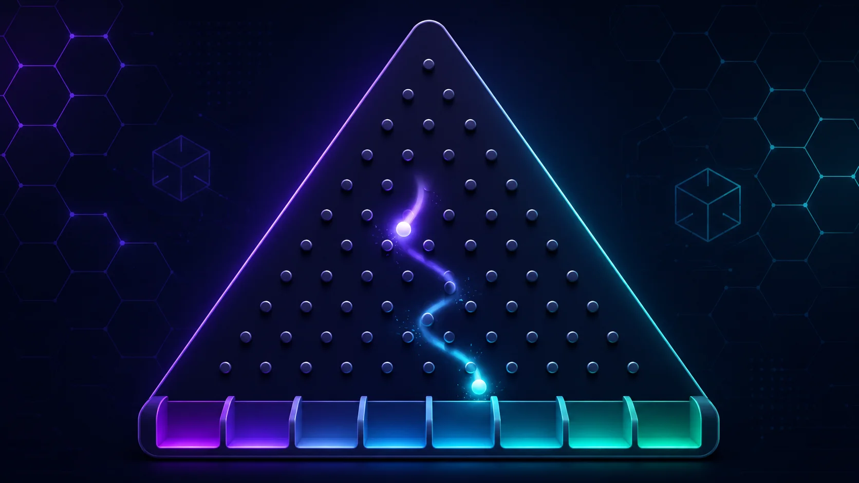 Plinko crypto minigame