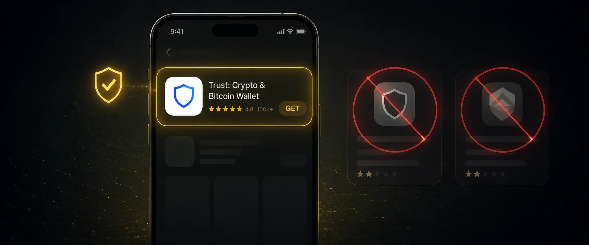 Install Trust Wallet from the official source